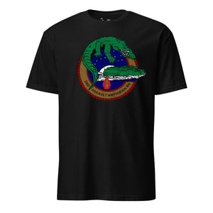 2nd Assault Amphibian Battalion T-Shirt in Black - USMC unit tee