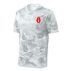 Camohex 2nd Division Left Chest Performance T-Shirt - CAMOHEX WHITE