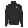 2nd Division Quarter Zip Sweatshirt - Black