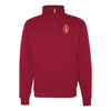 2nd Division Quarter Zip Sweatshirt - Red