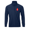 2nd Division Performance Quarter Zip Pullover - NAVY