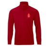 2nd Division Performance Quarter Zip Pullover - RED