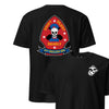 2nd Recon Battalion Back Print T-Shirt - BLACK