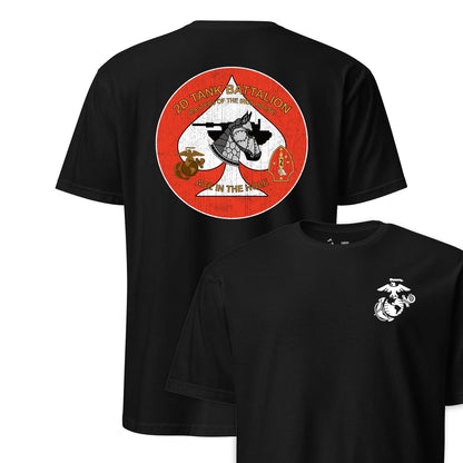 2nd Tank Battalion Back Print T-Shirt