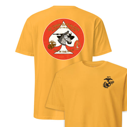 2nd Tank Battalion Back Print T-Shirt