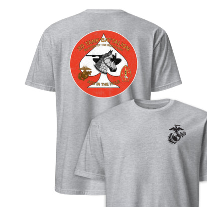 2nd Tank Battalion Back Print T-Shirt