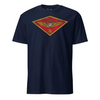 2nd Airwing Custom T-shirt- Leatherneck For Life - Navy