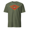 2nd Airwing Custom T-shirt- Leatherneck For Life - OD Green