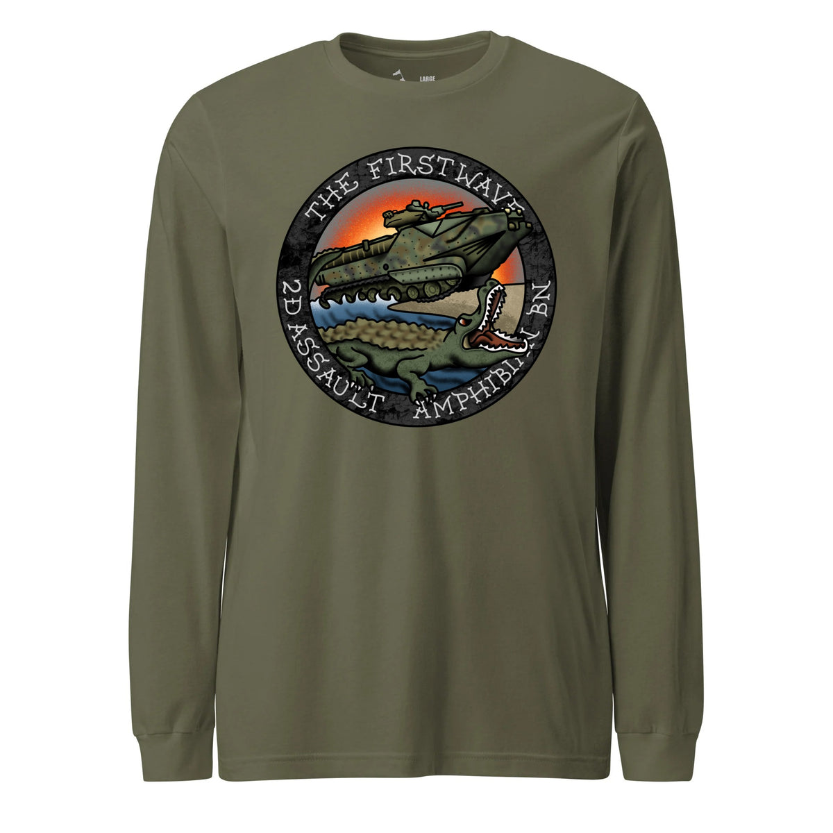 2nd Amphibian Assault Battalion — OD Green