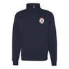 2nd Battalion 1st Marines Quarter Zip Sweatshirt - Navy