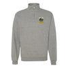 2nd Battalion 25th Marines Quarter Zip Sweatshirt - Heather Grey