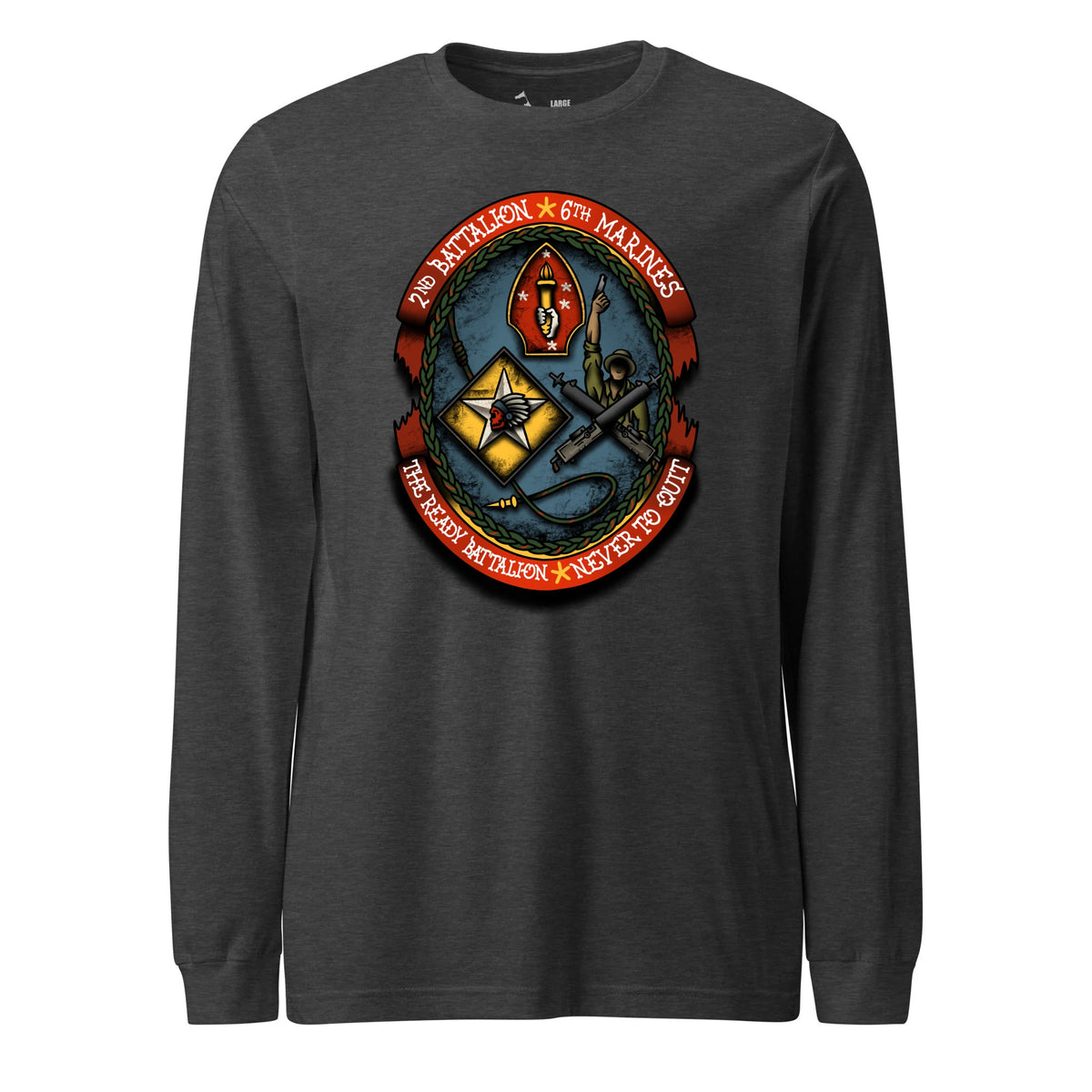 2nd Battalion 6th Marines — Charcoal Heather