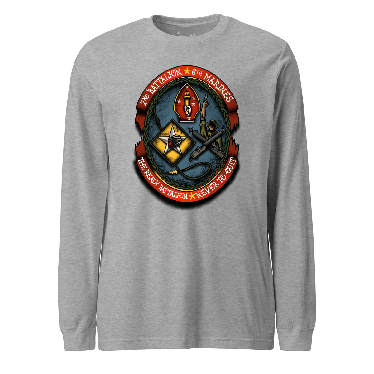 2nd Battalion 6th Marines — Heather Grey