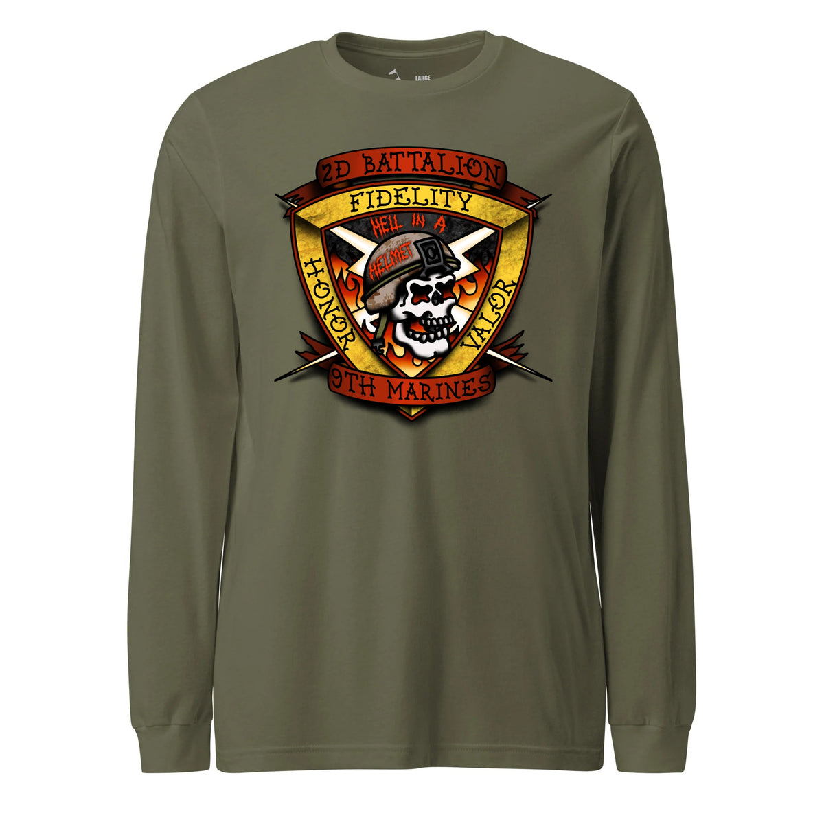 2nd Battalion 9th Marines — OD Green