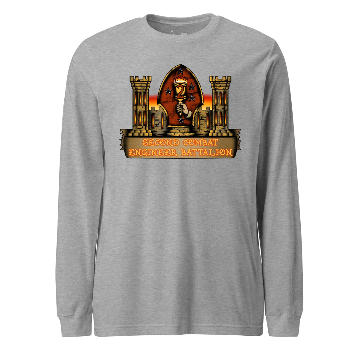 2nd Combat Engineer Battalion — Heather Grey