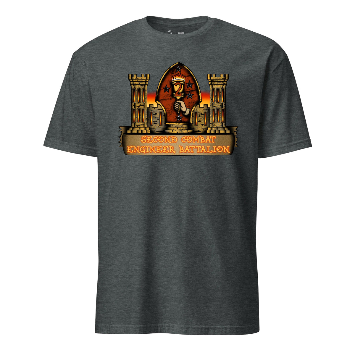 2nd Combat Engineer Battalion — Charcoal Heather
