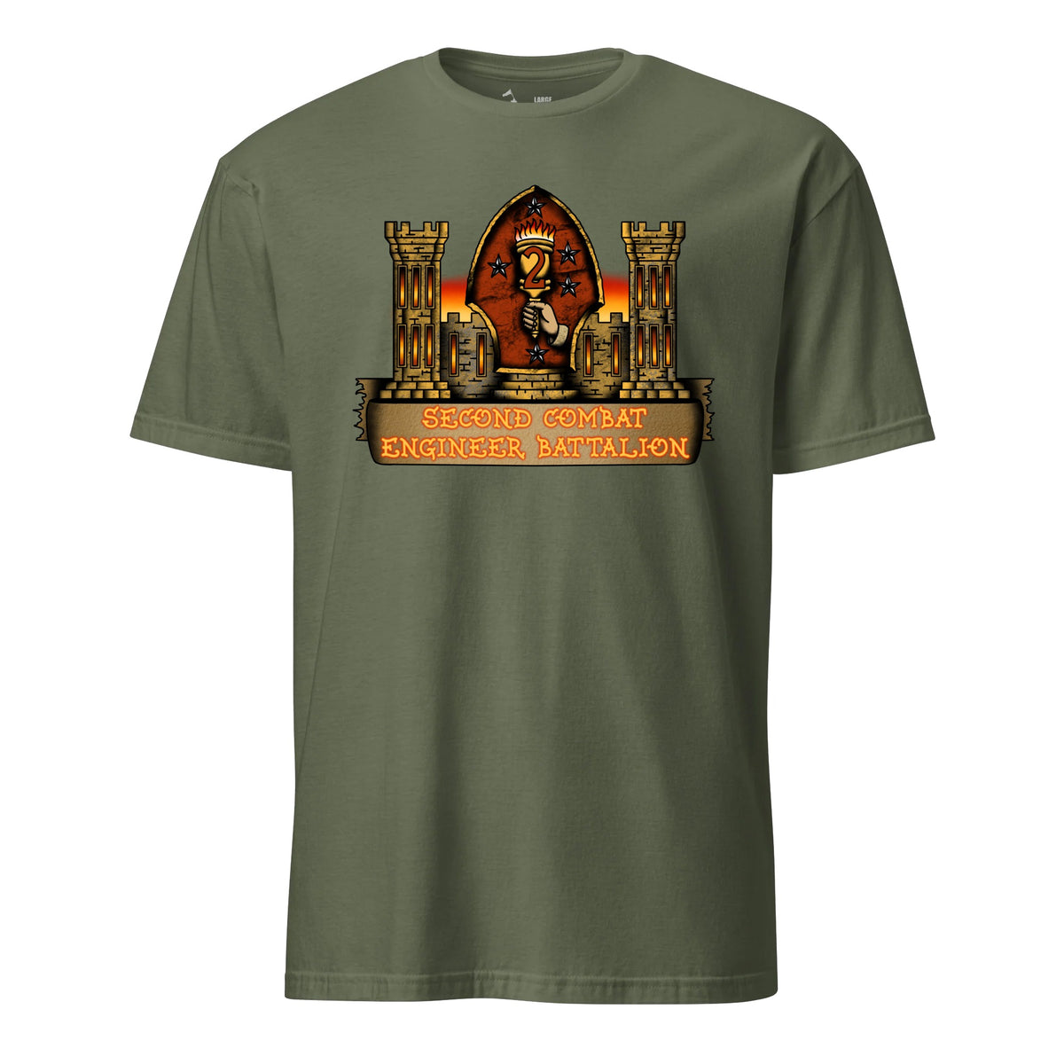 2nd Combat Engineer Battalion — OD Green