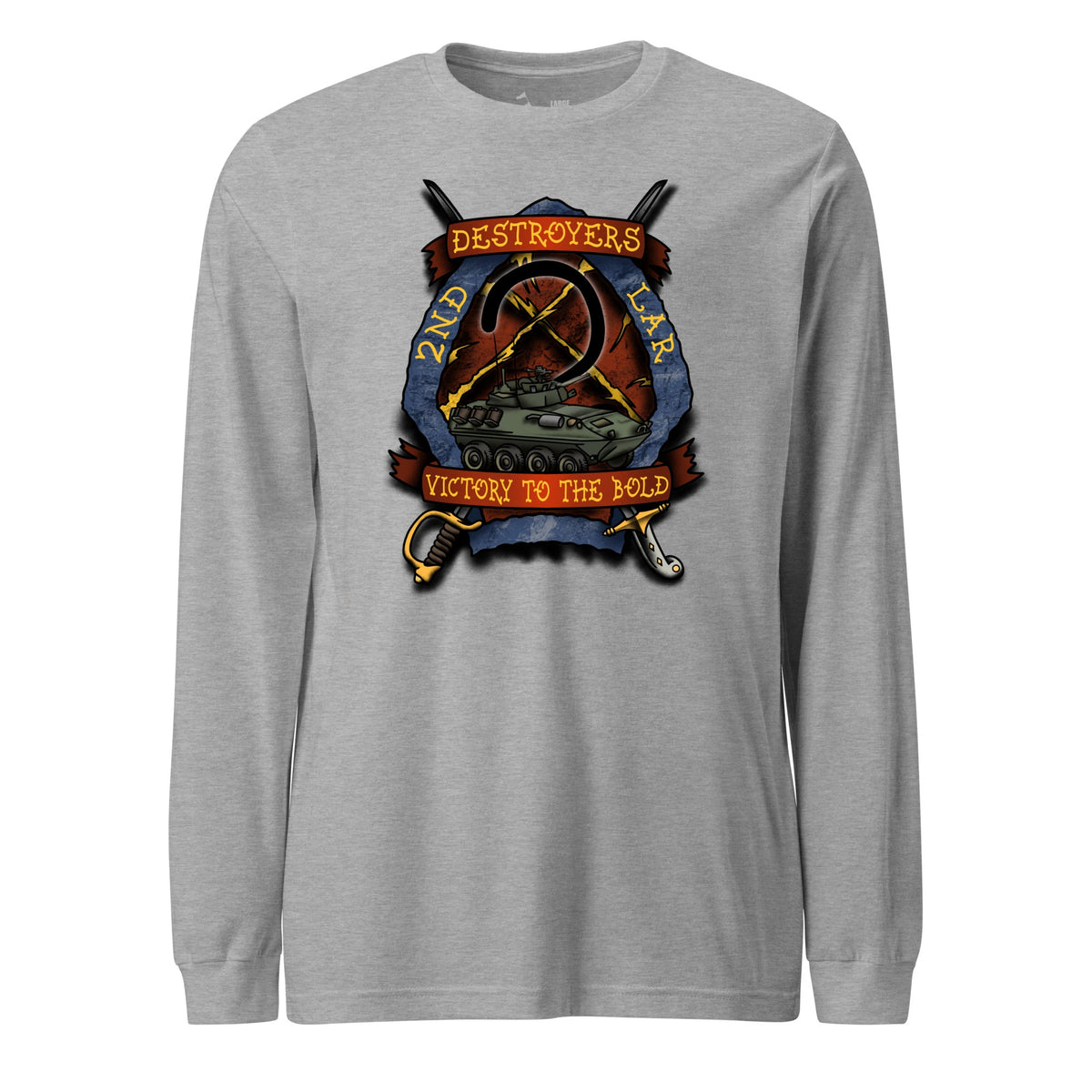 2nd Light Armored Reconnaissance Battalion — Heather Grey