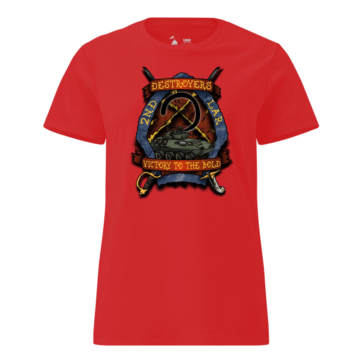 2nd Light Armored Reconnaissance Battalion — Red