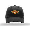 2ND Airwing Unstructured Hat - Black - BLACK