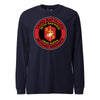 3rd Battalion 2nd Marines Long Sleeve T-Shirt - HEATHER GREY