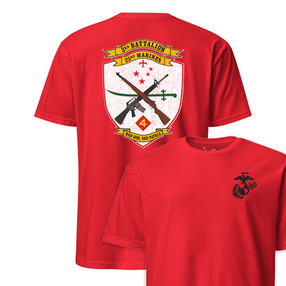 3rd Battalion 23rd Marines Back Print T-Shirt