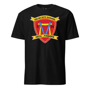 3rd Battalion 26th Marines T-Shirt in Black - USMC unit tee