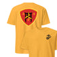 3rd Battalion 3rd Marines Back Print T-Shirt