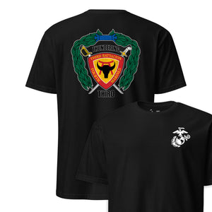 3rd Battalion 4th Marines Back Print T-Shirt
