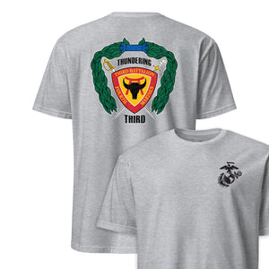 3rd Battalion 4th Marines Back Print T-Shirt