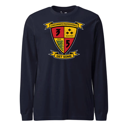 3rd Battalion 5th Marines Consummate Professionals Long Sleeve T-Shirt