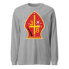 3rd Battalion 8th Marines Long Sleeve T-Shirt - HEATHER GREY