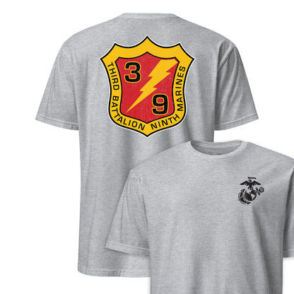 3rd Battalion 9th Marines Back Print T-Shirt