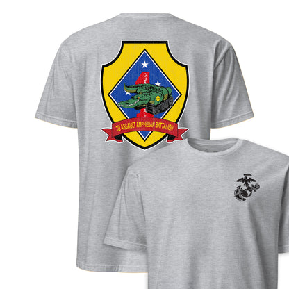 3rd Assault Amphibian Battalion Back Print T-Shirt