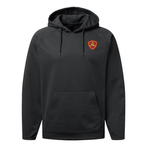 3rd Division Performance Fleece Hooded Sweatshirt