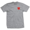 3rd Division Left Chest T-Shirt - HEATHER GREY