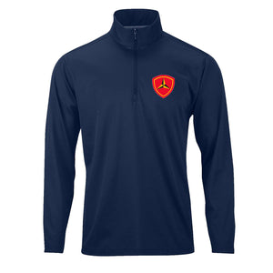 3rd Division Performance Quarter Zip Pullover