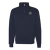 3rd Division Subdued Quarter Zip Sweatshirt - Navy