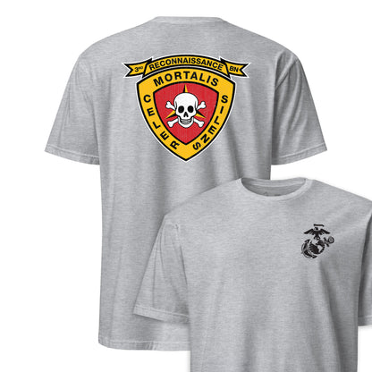 3rd Recon Battalion Back Print T-Shirt
