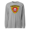 3rd Recon Battalion Long Sleeve T-Shirt - HEATHER GREY