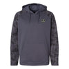 3rd Division Subdued Camo Fleece Performance Hooded Sweatshirt - CHARCOAL