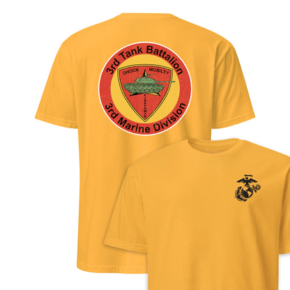 3rd Tank Battalion Back Print T-Shirt