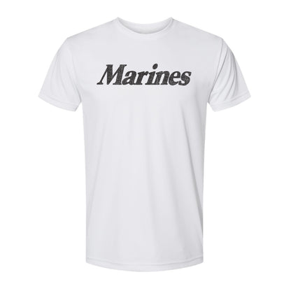 Marine Script Performance T-Shirt