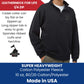 Leatherneck For Life Eagle, Globe, and Anchor Subdued Quarter Zip Sweatshirt