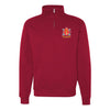 3rd Battalion 10th Marines Quarter Zip Sweatshirt - Red