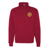 3rd Battalion 11th Marines Quarter Zip Sweatshirt - Red