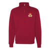 3rd Battalion 14th Marines Quarter Zip Sweatshirt - Red
