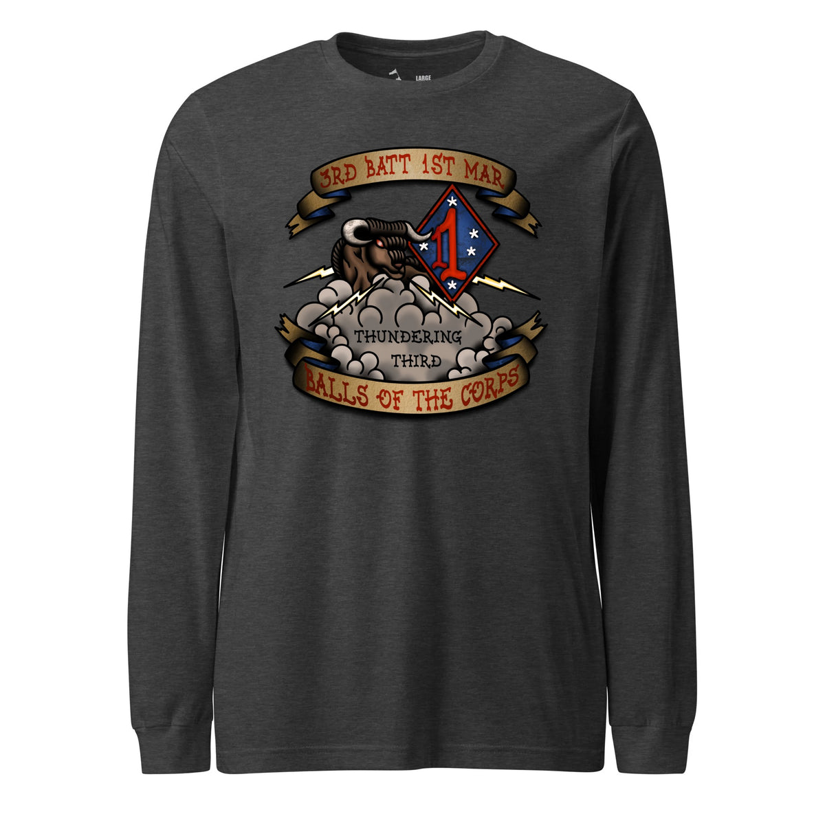 3rd Battalion 1st Marines — Charcoal Heather