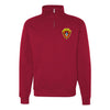3rd Battalion 27th Marines Quarter Zip Sweatshirt - Red