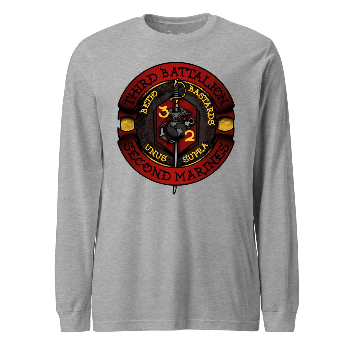 3rd Battalion 2nd Marines — Heather Grey
